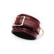 Кожаные поножи Liebe Seele Wine Red Ankle Cuffs, съемная цепочка-крепеж