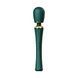 Вибромассажер с насадками Zalo &mdash; Kyro Wand Turquoise Green
