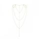 Ланцюжок для спини Bijoux Indiscrets Magnifique Back and Cleavage Chain -Silver, прикраса для тіла