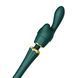 Вибромассажер с насадками Zalo &mdash; Kyro Wand Turquoise Green