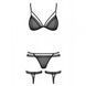 Комплект Obsessive 855-SEA-1 3 pcs set S/M