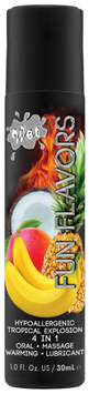 Розігрівач лубрикант Wet Fun Flavors Tropical Fruit Explosion (мультифрукт) 30 мл