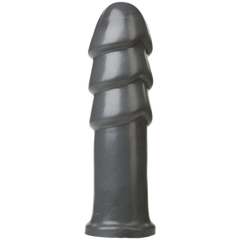 Фалоімітатор для фістингу Doc Johnson American Bombshell B-10 Warhead Gun Metal, діаметр 6,9 см, Черный