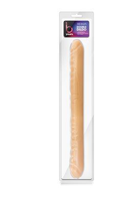 Двойной фаллоимитатор B YOURS 18INCH DOUBLE DILDO BEIGE