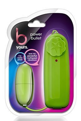 Віброяйце B yours POWER BULLET LIME