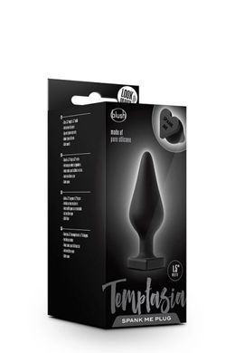 Анальная&nbsp;пробка&nbsp;TEMPTASIA&nbsp;SPANK&nbsp;ME&nbsp;BUTT&nbsp;PLUG&nbsp;BLACK