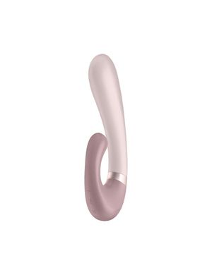 Смарт вібратор кролик із підігрівом Satisfyer Heat Wave Mauve