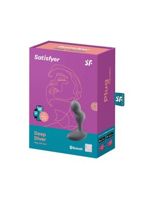 Смарт-масажер простати Satisfyer Deep Diver Grey