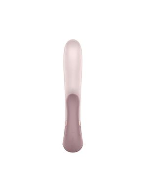 Смарт вібратор кролик із підігрівом Satisfyer Heat Wave Mauve