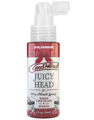 Увлажняющий оральный спрей Doc Johnson GoodHead - Juicy Head - White Chocolate and Berries 59мл