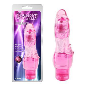 Вибратор Chisa&nbsp;Crystal&nbsp;Embrace Pink