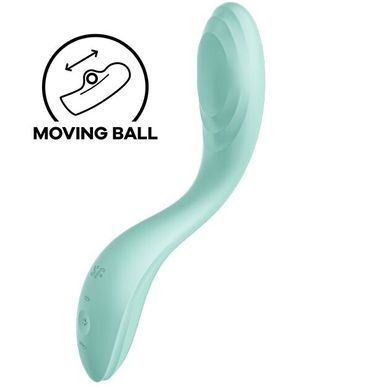 Вибратор с жемчужной стимуляцией точки G Satisfyer Rrrolling Pleasure Mint