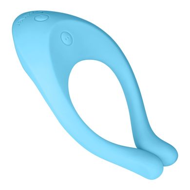 Вібратор для пар Satisfyer Endless Love Blue, 3 незалежні мотори, багатофункціональний, Блакитний