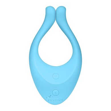 Вибратор для пар Satisfyer Endless Love Blue, 3 независимых мотора, многофункциональный, Голубой