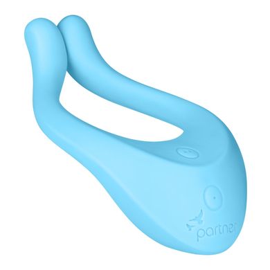 Вибратор для пар Satisfyer Endless Love Blue, 3 независимых мотора, многофункциональный, Голубой