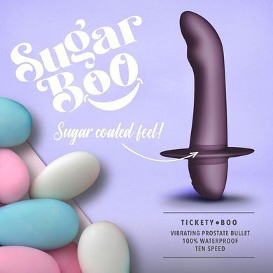 Передміхурова масажер Sugarboo Tykkety Boo, 10 рівнів інтенсивності, унісекс, підходить для точки G