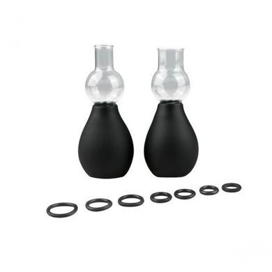 Вакуумные&nbsp;стимуляторы&nbsp;для&nbsp;сосков&nbsp;EasyToys&nbsp;Black, Черный
