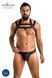 Комплект мужского белья с креплениями Passion Jacob XXL/XXXL, черный, трусы, шлейка