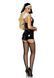 Leg Avenue Vinyl Sinful Sister L Black