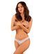 Кружевные танга с доступом Obsessive Heavenlly crotchless thong M/L, с доступом