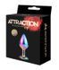 Металева анальна пробка MAI Attraction Toys №73 Rainbow
