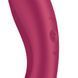 Вакуумний стимулятор із вібрацією Satisfyer Curvy Trinity 1 Red, іграшка 3 в 1
