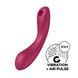 Вакуумний стимулятор із вібрацією Satisfyer Curvy Trinity 1 Red, іграшка 3 в 1