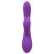 Вибратор-кролик Wooomy Gili-Gili Vibrator with Heat Purple, отросток с ушками, подогрев до 40&deg;С, Фиолетовый