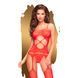 Бодистокинг с вырезом на животике Penthouse - Hot Nightfall Red S/L, Красный