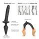Анальна пробка з дилдо Strap-On-Me SWITCH PLUG-IN REALISTIC DILDO BLACK - L