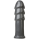 Фаллоимитатор для фистинга Doc Johnson American Bombshell B-10 Warhead Gun Metal, диаметр 6,9см, Черный