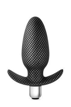 Анальна&nbsp;пробка&nbsp;з&nbsp;вібрацією&nbsp;3 в 1 BLUSH SPARK&nbsp;THROTTLE&nbsp;AV-01&nbsp;CARBON&nbsp;FIBER