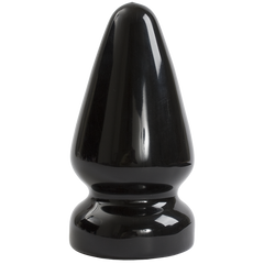 Пробка для фістингу Doc Johnson Titanmen Tools - Butt Plug 3.75 Inch Ass Servant, діаметр 9,4см, Черный