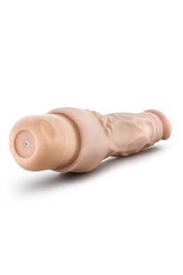 Вібратор із кліторальною стимуляцією Blush Mr. Skin Cock Vibe 4, тілесний