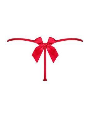 Стрінги Obsessive Giftella thong red S / M