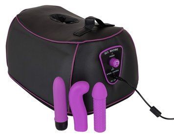 Секс-машина You2Toys G-spot Machine з насадками, фіолетово-чорна