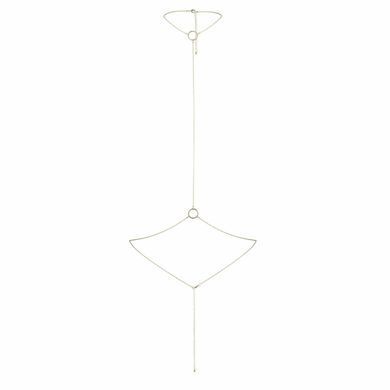Цепочка на шею и пояс Bijoux Indiscrets Magnifique I Body Chain - Gold, украшение на тело