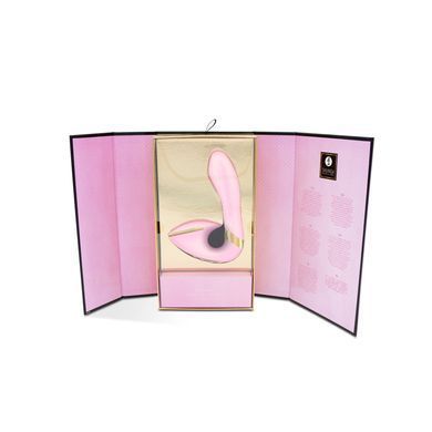Вагинально-клиторальный вибратор Shunga Soyo Light Pink, Розовый