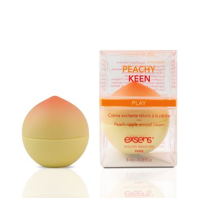 Захоплююче для сосків Exsens Peachy Keen (8 мл) від жожоби та шиї, їстівного