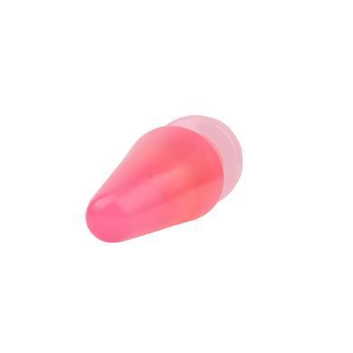 Велика анальна пробка Chisa Hi-Rubber Anal Delight Plug Pink 17 * 7 см