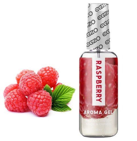 Їстівний гель-лубрикант EGZO Aroma Gel Raspberry зі смаком малини, 50 мл
