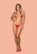 Стрінги Obsessive Giftella thong red S / M