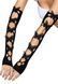 Leg Avenue Butterfly applique arm warmers Black