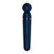 Вібромасажер Satisfyer Planet Wand-er Blue/Rosegold, дуже потужний, бездротовий