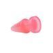 Велика анальна пробка Chisa Hi-Rubber Anal Delight Plug Pink 17 * 7 см