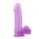 Фалоімітатор на присоску Chisa Hi-Rubber 7.7, Purple
