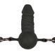 Кляп&nbsp;EASYTOYS&nbsp;BALL&nbsp;GAG&nbsp;WITH&nbsp;SILICONE&nbsp;DONG, Черный