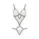 Боди монокини ORIHIME BODY white XXL/XXXL - Passion