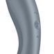 Вакуумний стимулятор із вібрацією Satisfyer Curvy Trinity 1 Bluegrey, іграшка 3 в 1