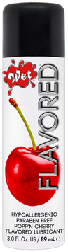 Съедобный лубрикант&nbsp;WET&nbsp;CLEAR&nbsp;FLAVORED&nbsp;SWEET&nbsp;CHERRY (Спелая вишня),&nbsp;89&nbsp;мл